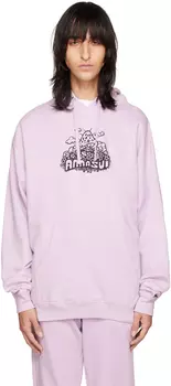 SSENSE Эксклюзивная пурпурная худи с грибами Anna Sui