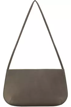 SSENSE Эксклюзивная серая сумка-бра из нубука Fane