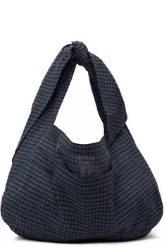 SSENSE Эксклюзивная сумка-кокон темно-синего и черного цвета SC103