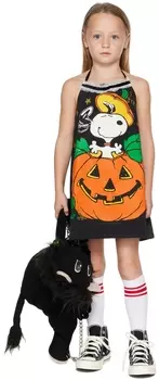 SSENSE Эксклюзивное Детское Черное Платье Salem Mimi Wade