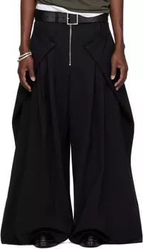 SSENSE Эксклюзивные брюки большого размера LU'U DAN