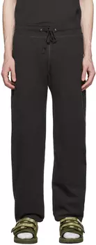 SSENSE Эксклюзивные черные брюки для отдыха Suicoke