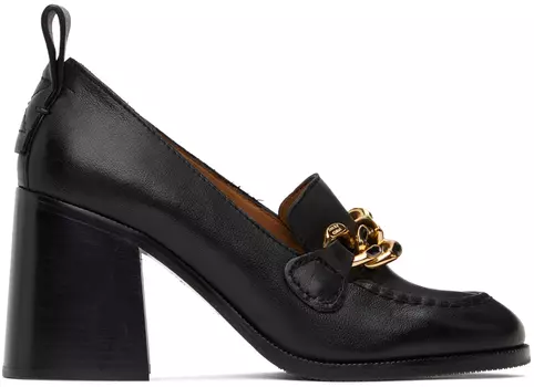 SSENSE Эксклюзивные черные туфли на каблуке Mahe See by Chlo