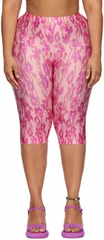 SSENSE Эксклюзивные розовые леггинсы Leo DOS SWIM