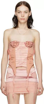 SSENSE Эксклюзивный розовый корсет Eros ORIENS