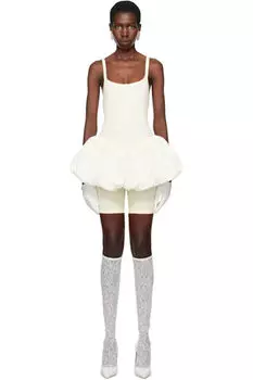 SSENSE Эксклюзивный свадебный капсульный пуф-боди VAQUERA