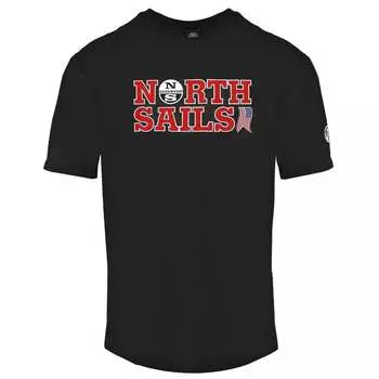 Сша футболка North Sails, черный