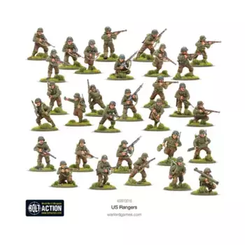 США Рейнджерс, Bolt Action - US Army (28mm)