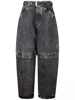 Ssheena джинсы с поясом, серый