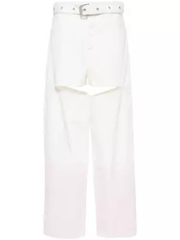 Ssheena зауженные джинсы Joplin, белый