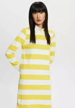 Сшитое платье Esprit, желтое