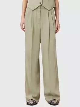 Сшитые на заказ брюки averie AllSaints, цвет Sage Green