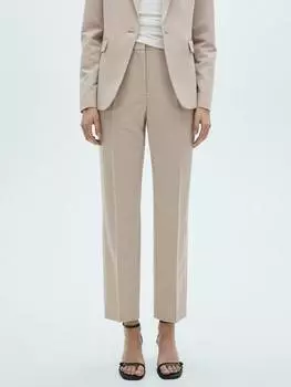 Сшитые на заказ брюки для бореалов Mango, бежевый