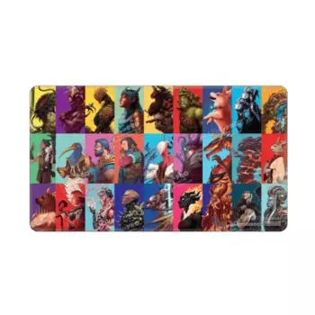 Сшитый игровой коврик в стиле поп-арт, Official Magic - The Gathering - Playmats - Modern Horizons 3