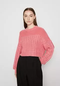 Сшитый трикотаж Even&Odd, розовый