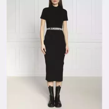 Sslv платье Karl Lagerfeld, черный