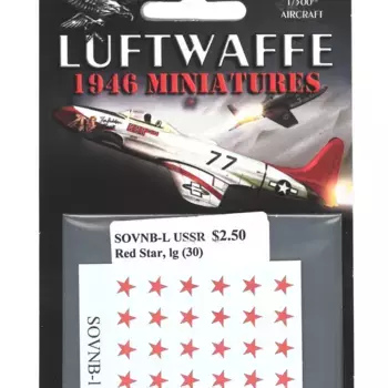 СССР - Красная Звезда, Большая, Decals - Blue Sky