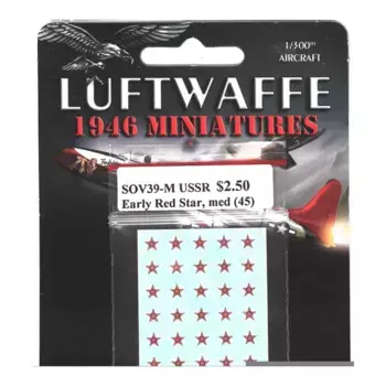 СССР - Ранняя Красная Звезда, Средняя, Decals - Blue Sky