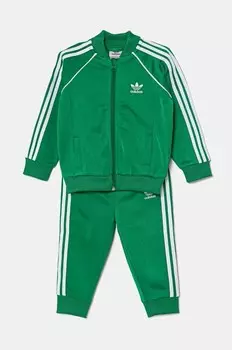 SST TRACKSUIT детский спортивный костюм adidas Originals, зеленый