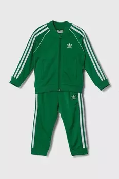 SST TRACKSUIT детский спортивный костюм adidas Originals, зеленый
