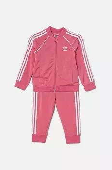 SST TRACKSUIT детский спортивный костюм adidas Originals, розовый
