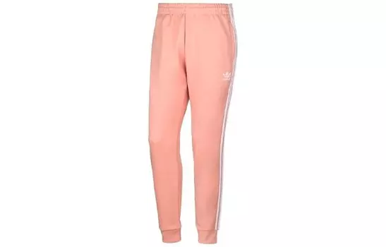SST трикотажные спортивные штаны мужские розовые Adidas Originals, розовый