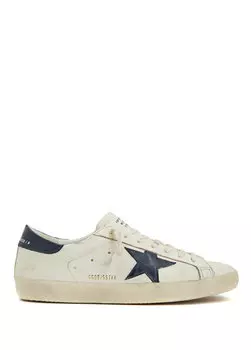 Sstar белые мужские кожаные кроссовки Golden Goose