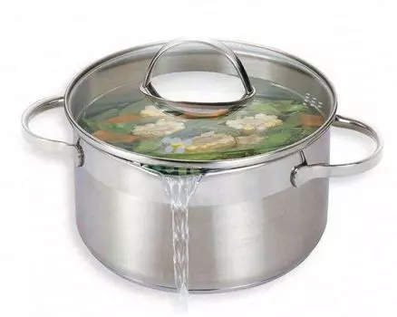 SSW - Кастрюля Comfort 24 см из нержавеющей стали SSW Berlin