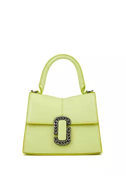 St marc mini желтая женская кожаная сумка через плечо Marc Jacobs