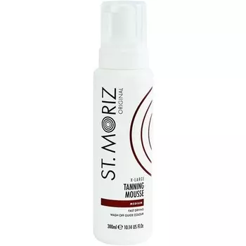 St Moriz Original Extra Large Instant Tanning Mousse Fast Drying Vegan Fake Tan Medium 300 мл St. Moriz