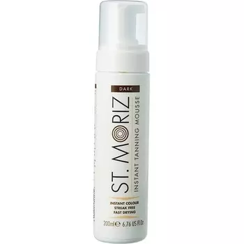 St Moriz Original Instant Tanning Mousse Быстросохнущий Vegan Fake Tan 200 мл Темный St. Moriz