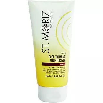St Moriz Professional дневной крем для автозагара с алоэ вера и витамином Е 75мл St. Moriz
