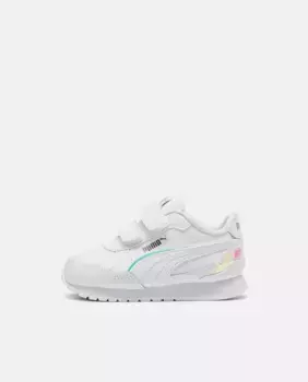 ST Runner v4 Puma детские повседневные кроссовки, белый