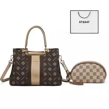 St&Sat Женская сумка ST & SAT Saturday, Коричневый - 269