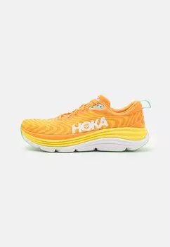 Стабильные кроссовки Gaviota 5 HOKA, цвет solar flare/sherbet