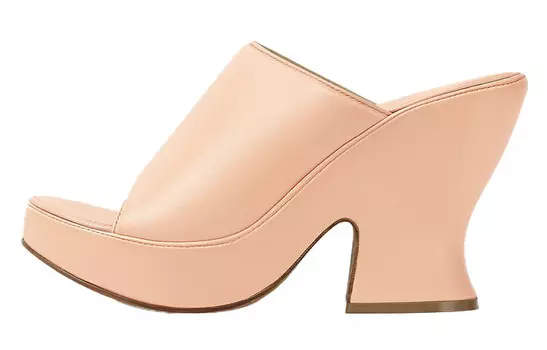 STACK High Heels Женская Пудра Bottega Veneta
