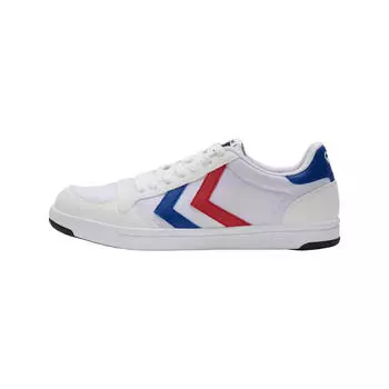 Stadil Light Canvas с низким берцем унисекс HUMMEL, белый/белый/синий