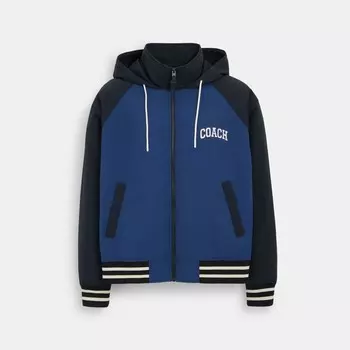 Стадионная куртка COACH, цвет navy/blue