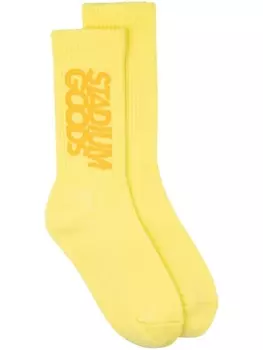 Stadium Goods носки с логотипом, желтый