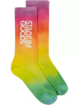 Stadium Goods носки Sunset Gradient из коллаборации со Smalls Socks, красный