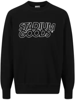 Stadium Goods толстовка Big Apple с круглым вырезом, черный