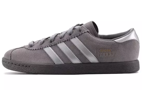 Stadt Скейтборд Кроссовки Унисекс Низкие Серебристо-серый Adidas Originals