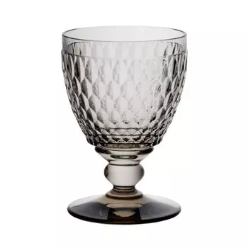 Стакан Boston Colored Water Glass Smoke 0,35 л Villeroy & Boch, серый/прозрачный