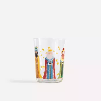 Стакан для безалкогольного напитка «Три мудреца» El Corte Ingls, разноцветный