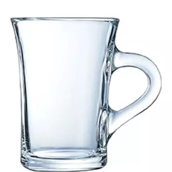 Стакан для чая Arcoroc Vienna, стакан Jagertee, 230мл, закаленное стекло, прозрачное, 6 шт ARC International, прозрачный