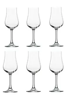 Стакан для дистиллята Stlzle, классический набор из 6 шт, прозрачный