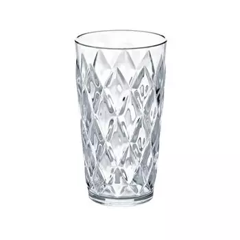 Стакан для лонг-дринков Koziol - небьющийся - хрусталь 450 мл, прозрачный