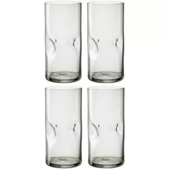 Стакан для лонг-дринков LEONARDO «VESUVIO», (набор, 4 шт), 330 мл, 4 шт, серый