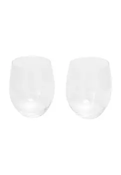 Стакан для лонг-дринков Optical O, 2 предмета, хрустальный стакан, прозрачный RIEDEL, цвет Klar