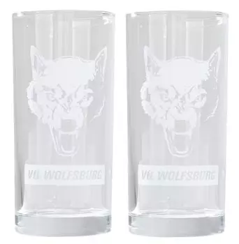 Стакан для питья VFL Wolfsburg, набор из 2 шт